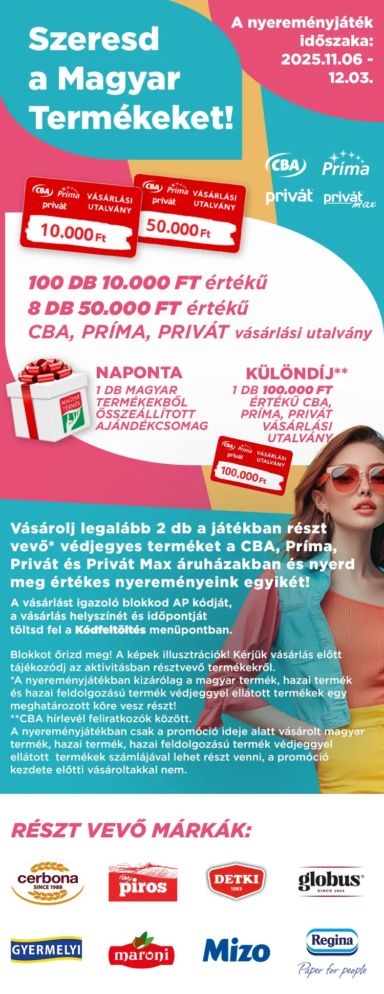 A promóció plakátképe.